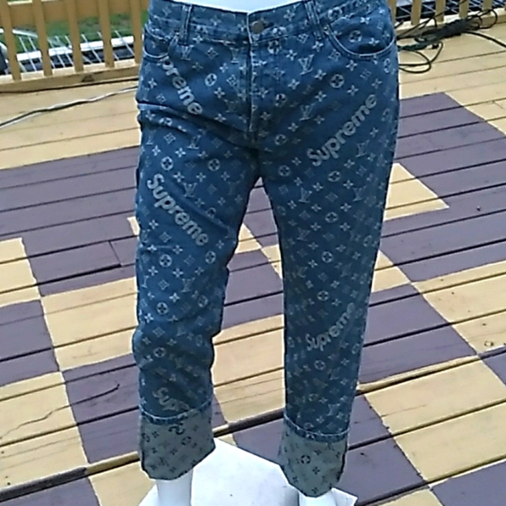 Supreme X Louis Vuitton JEANS 👖 🔥